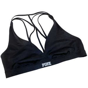 Victoria's Secret PINK Black Triangle Bralette